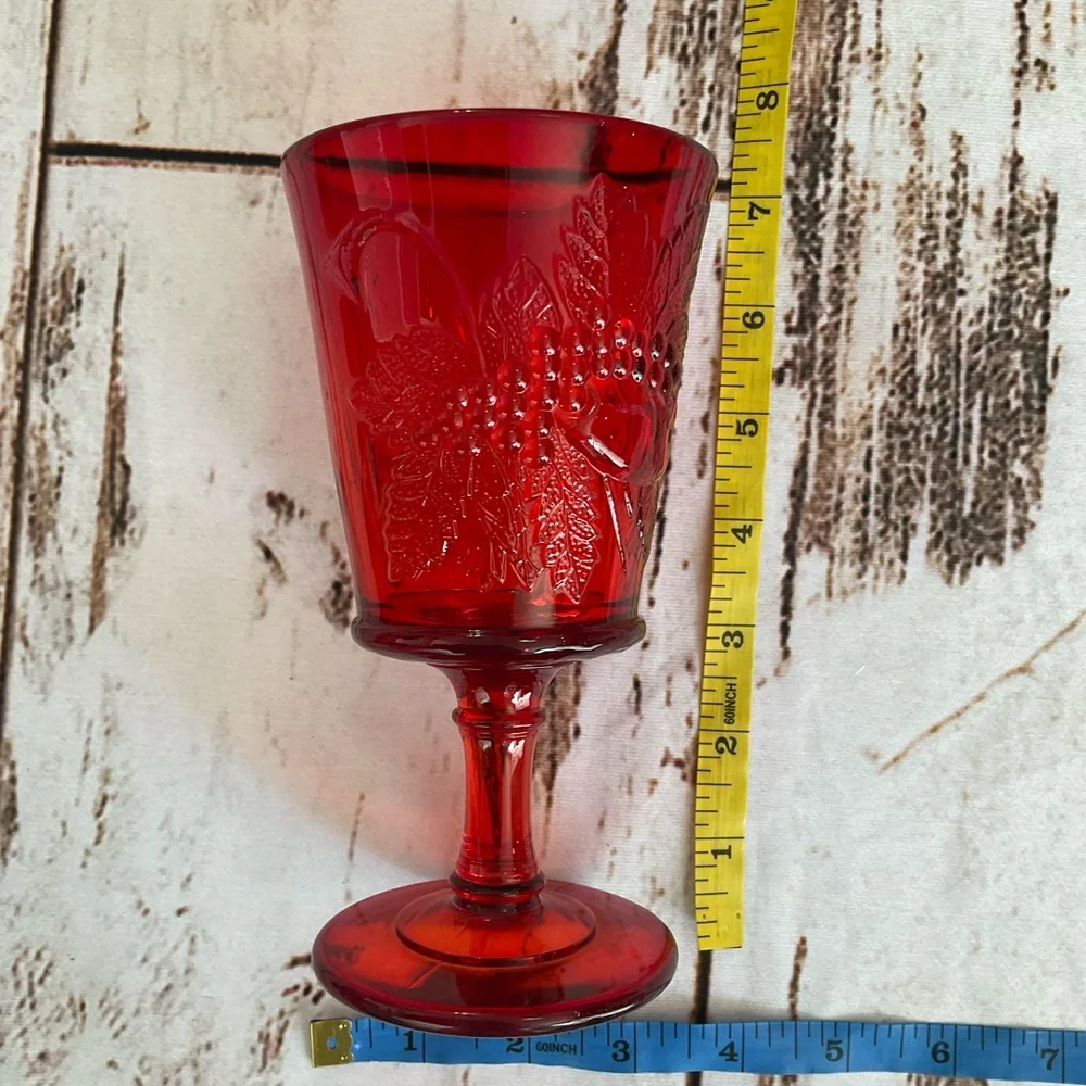 LG WRIGHT STRAWBERRY AND CURRENT RUBY WINE‎ GLASS